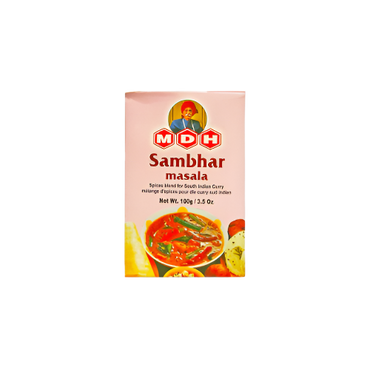 MDH Sambhar Masala 100g – Traditional Indian spice mix for authentic South Indian sambar